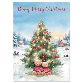 Teddy Bear Christmas Christmas Cards - Nonpersonalized