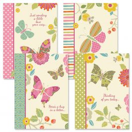 Butterfly Cheer Thinking of You Cards