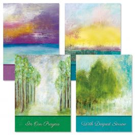 Soothing Serenity Sympathy Cards