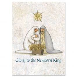 Rejoice Christmas Cards - Personalized