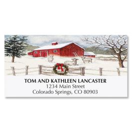 Country Barn Deluxe Address Labels
