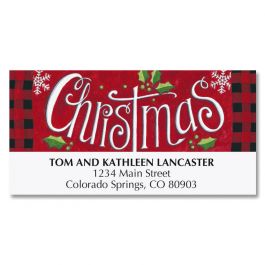 Holly Jolly Deluxe Address Labels