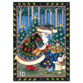 Mary's Woodland Christmas Cards - Personalized  