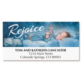 Savior Is Born Deluxe Address Labels