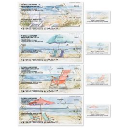 By the Sea Single Checks with Matching Address Labels