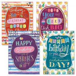 Hand Lettered Birthday Cards