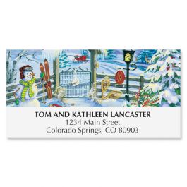 Winter Gate Deluxe Address Labels