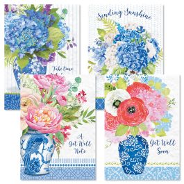 Chinoiserie Get Well Cards