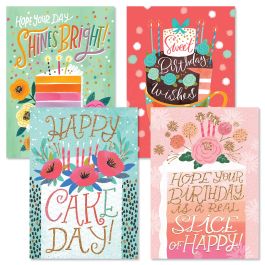Slice of Happiness Birthday Cards