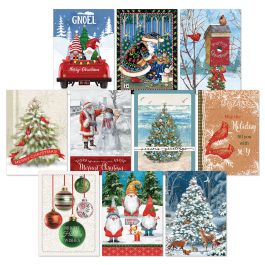 Believe Christmas Cards Value Pack - Set of 32
