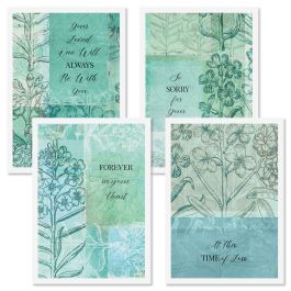 Floral Memories Sympathy Cards