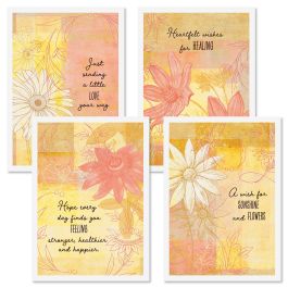 Floral Breezes Get Well Cards