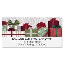 Warm Wishes Tree Deluxe Address Labels