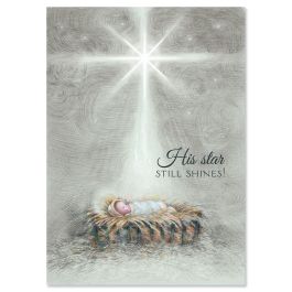 Baby Jesus Christmas Cards - Personalized