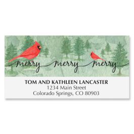 Merry Merry Deluxe Address Labels