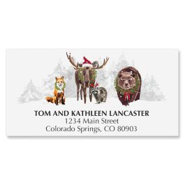 Forest Folk Deluxe Address Labels