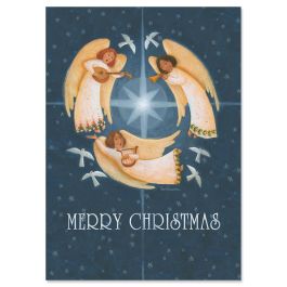 Angels On High Christmas Cards - Nonpersonalized