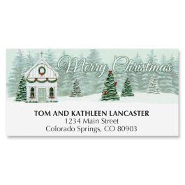 Home For The Holidays Deluxe Address Labels