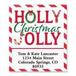 Holly Jolly Select Address Labels
