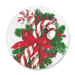 Candy Cane Joy Seals