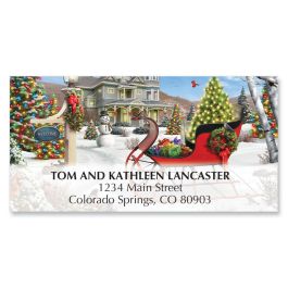 Winter Inn Deluxe Address Labels