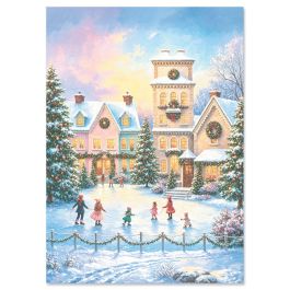Christmas in the Village Christmas Cards - Nonpersonalized