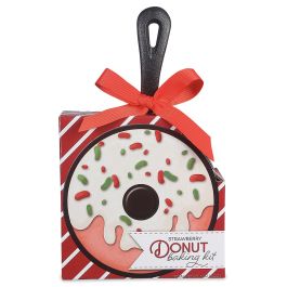 Strawberry Cast Iron Skillet Donut Kit