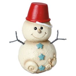 Small Sand Snowman Figurine