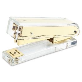 Acrylic & Gold Stapler