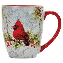 Cardinal Ceramic Mug - Set of 4