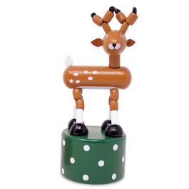 Reindeer Push Puppet