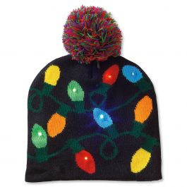 stocking cap with built in light