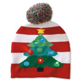 stocking cap with built in light