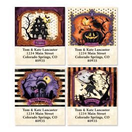 Haunted Hallways Select Address Labels (4 Designs) | Current Catalog