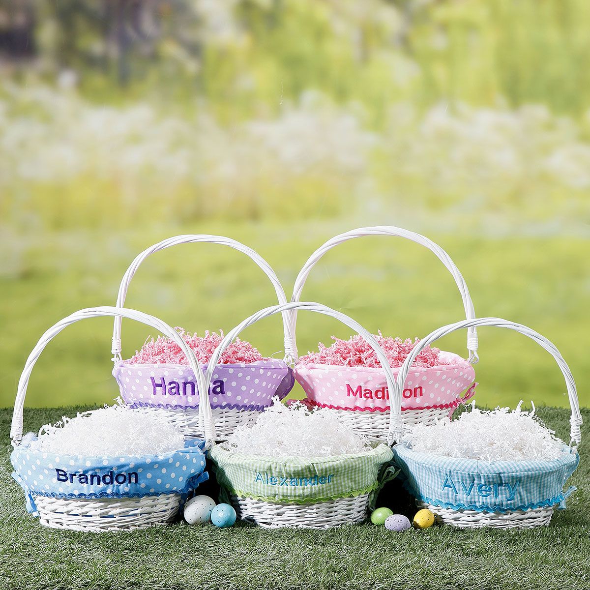 Kids Easter Baskets with Personalized Liners Current Catalog