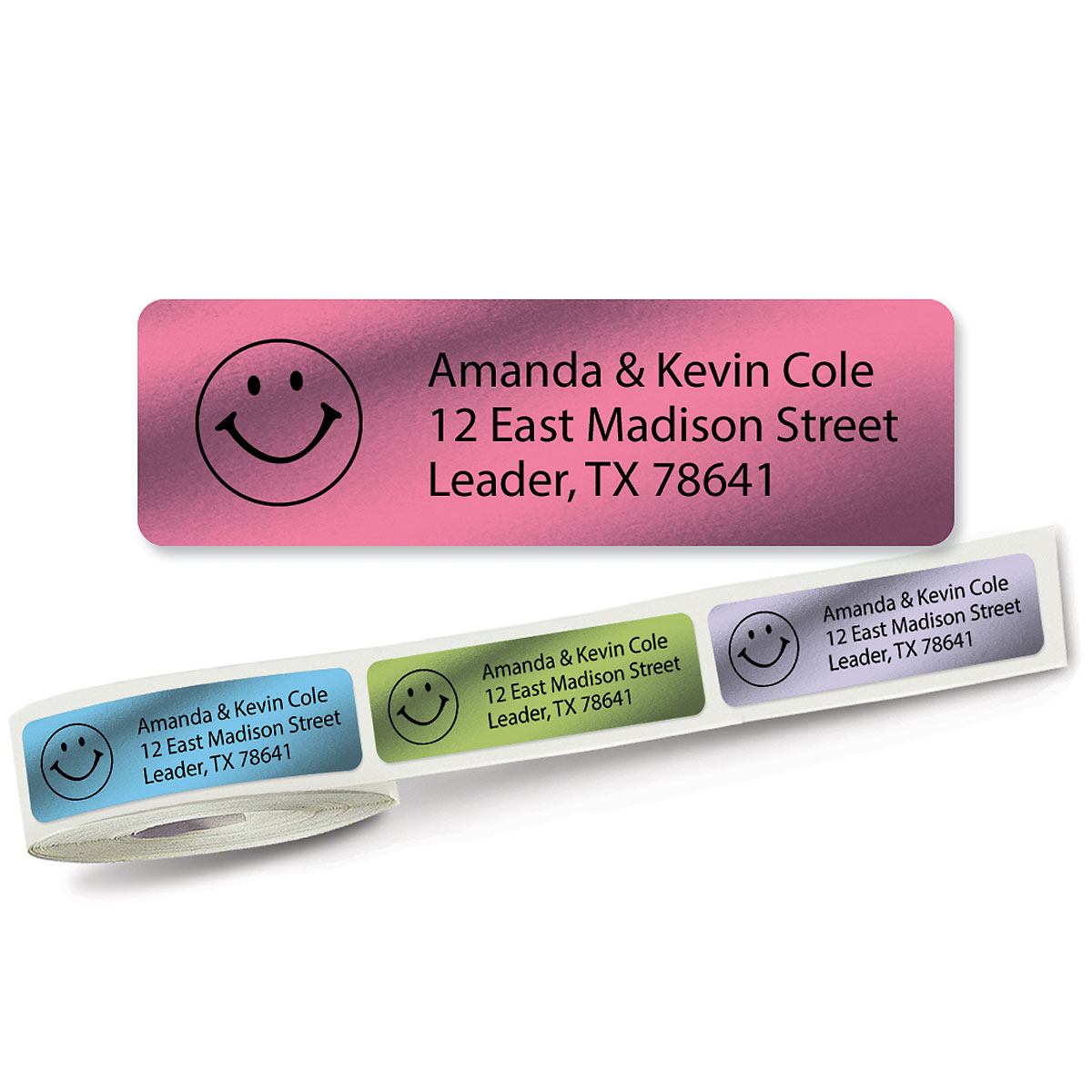 Metallic Rainbow Symbol Address Labels | Current Catalog