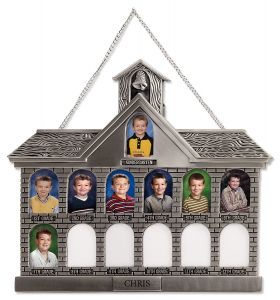 Silver Schoolhouse Frame