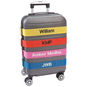 Luggage Straps with Name