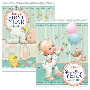 Morehead 1st and 2nd Year Baby Calendars