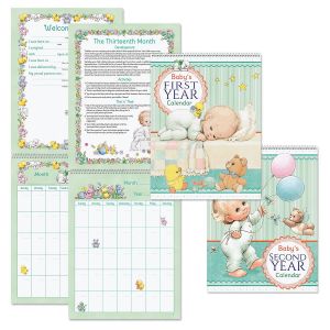 Morehead 1st and 2nd Year Baby Calendars
