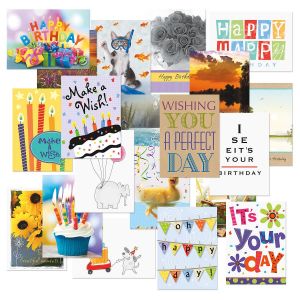 Mega Birthday Greeting Cards Value Pack