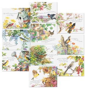Nature's Serenade Faith and Friendship Greeting Cards Value Pack