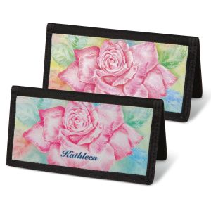 Floral Fancy  Checkbook Covers