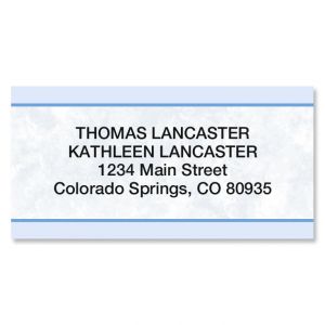 Classic Safety Border Address Labels