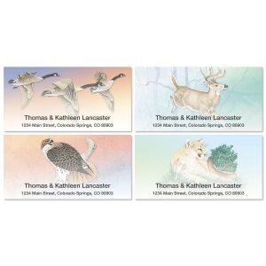 Wildlife Deluxe Address Labels  (4 designs)