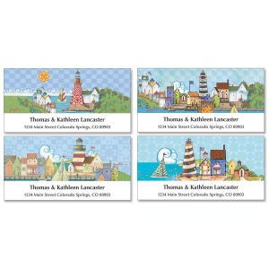 Lighthouses by Jim Shore  Deluxe Address Labels  (4 designs)