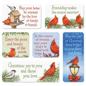 Christmas Cardinal Magnets