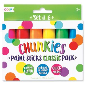 Chunkies Primary Colors Paint Sticks