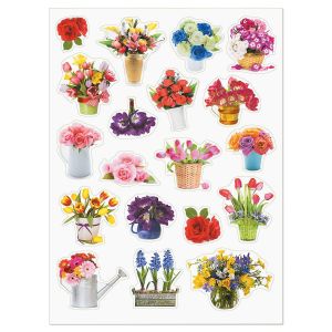 Photo Floral Stickers