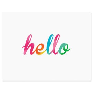 Hello Note Cards - BOGO